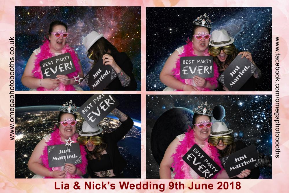 Lia & Nick's Wedding | View more photos from the event at gallery.omegaphotobooths.co.uk/u/Omega-Photobooths/Lia-Nicks-Wedding